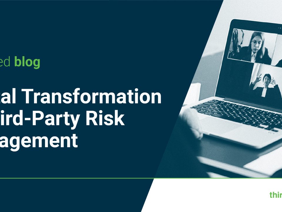 digital transformation and third-party risk management