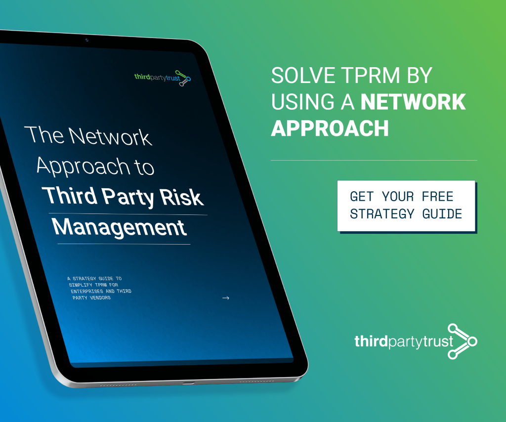 network approach to third party risk management strategy guide