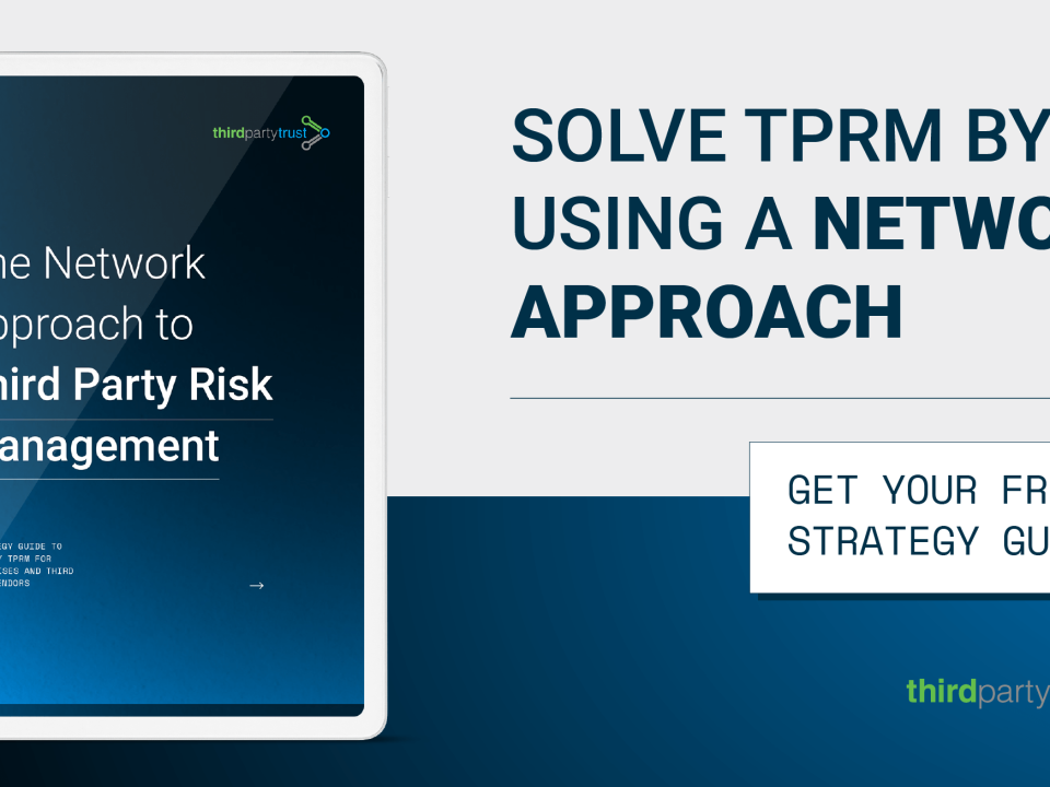 network approach vendor risk management