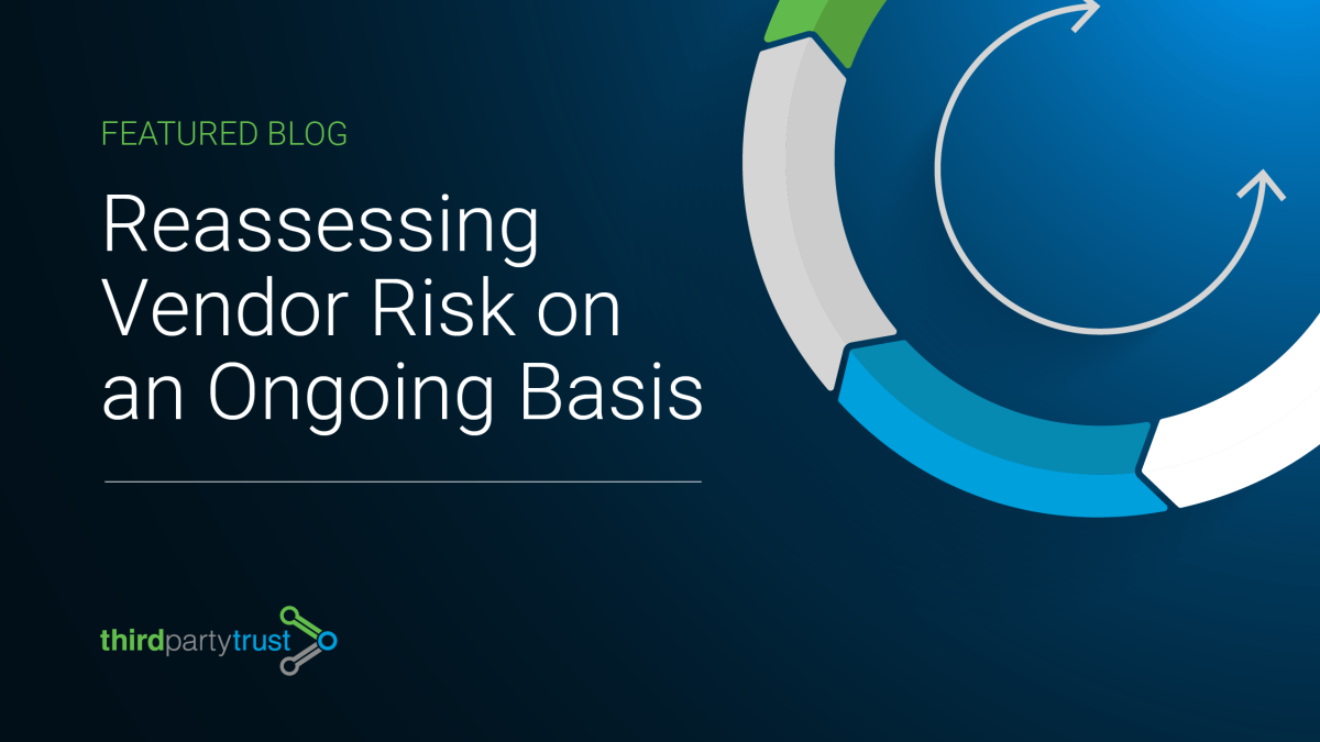 reassess vendor risk third party risk management