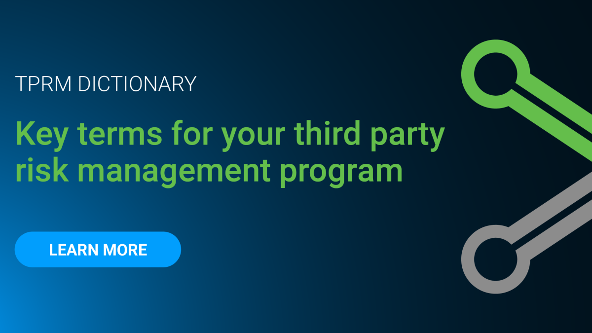 thirdpartytrust tprm dictionary