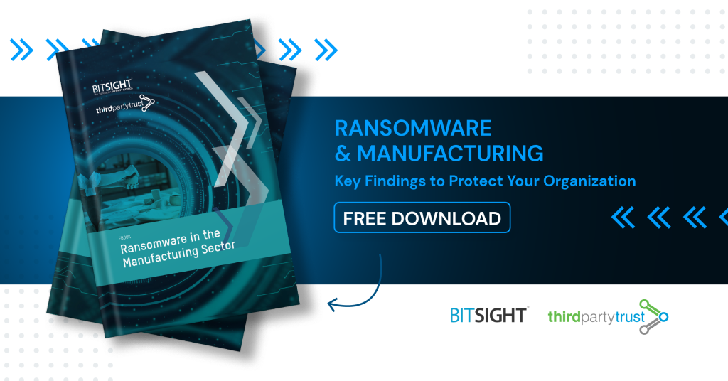 ransomware manufacturing banner